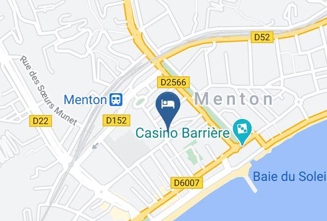 Maritime Alps - Hotel Le Moderne Maps