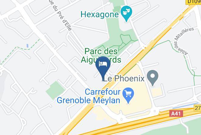 Isere - Hotel Le Mokca Maps