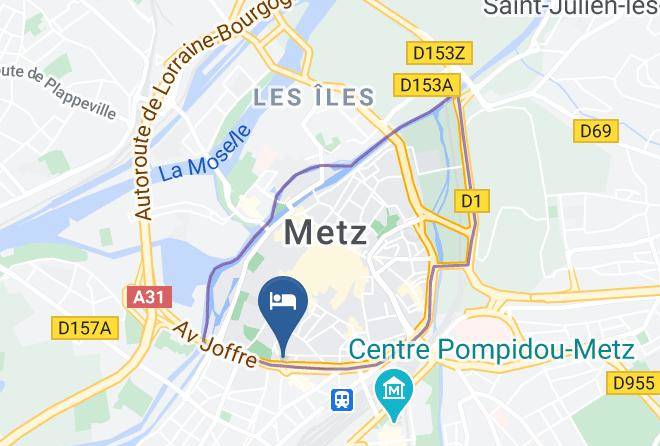 Moselle - Hotel Le Mondon Maps
