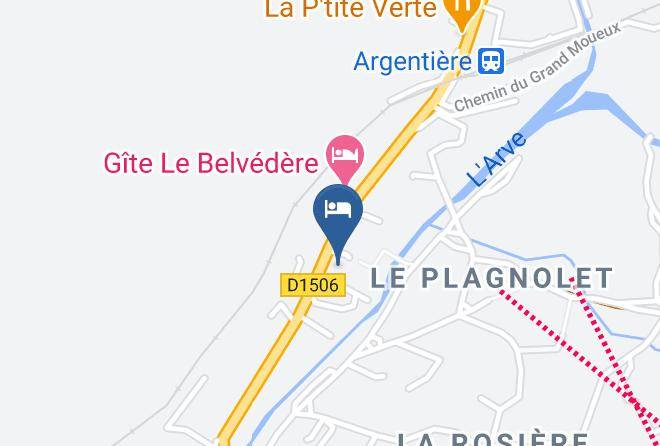 Haute Savoie - Hotel Le Montana & Spa Maps