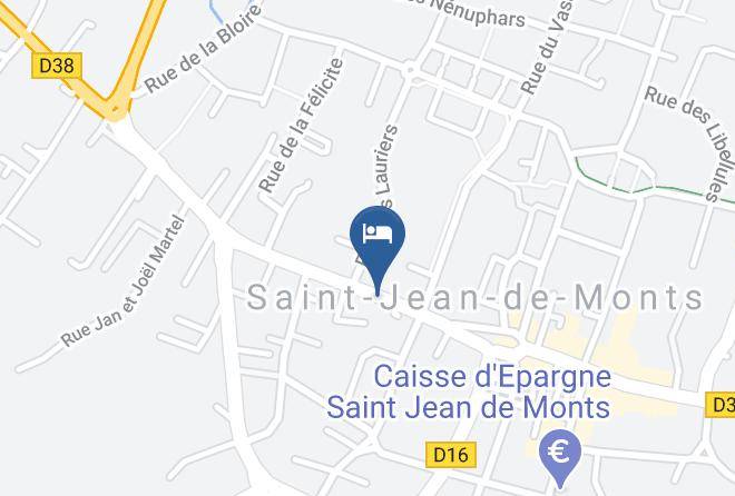 Vendee - Hotel Le Montois Maps
