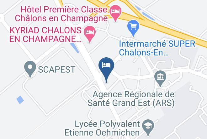 Marne - Hotel Le Montreal Maps