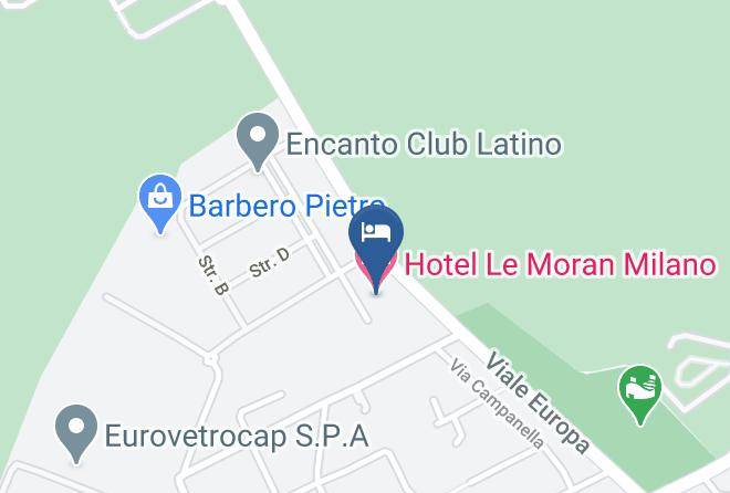 Milan - Hotel Le Moran Milano Maps
