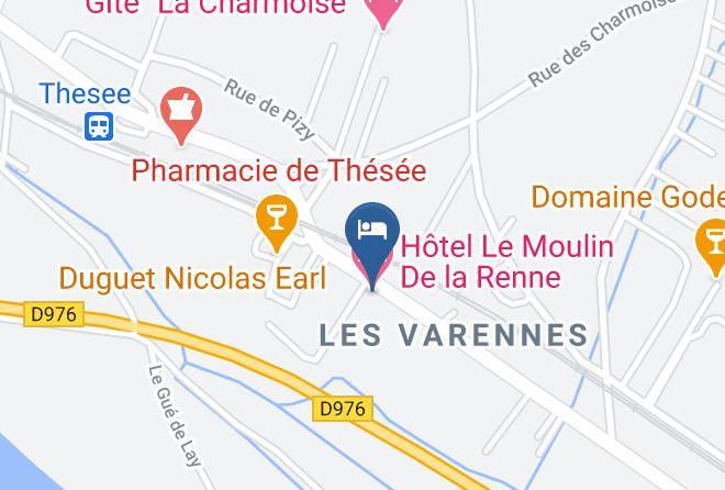 Loir Et Cher - Hotel Le Moulin De La Renne Maps