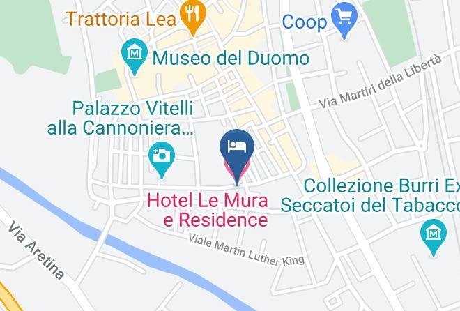Perugia - Hotel Le Mura E Residence Maps