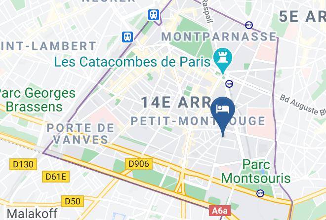 Paris - Hotel Le Myosotis Maps