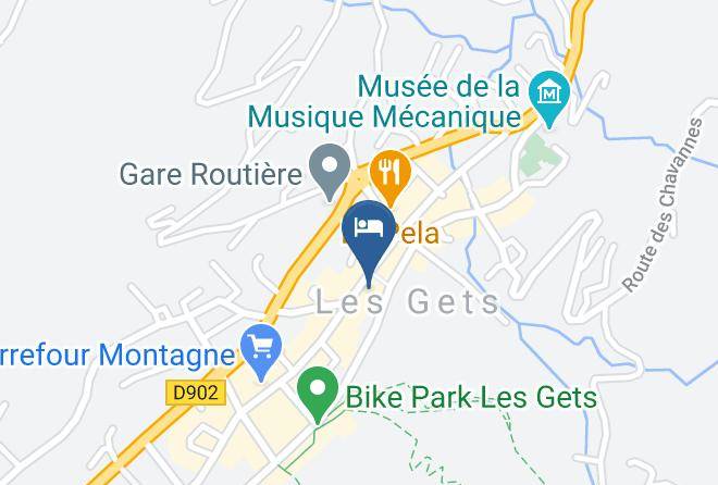 Haute Savoie - Hotel Le Nagano Maps