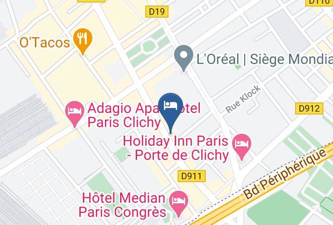 Hauts De Seine - Hotel Le National Maps