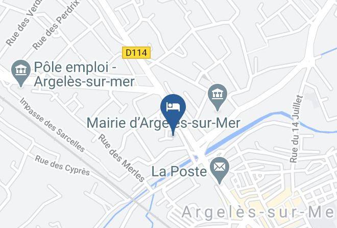 Pyrenees Orientales - Hotel Le Nid Maps