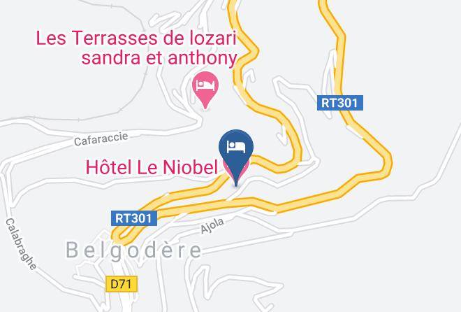 Northernsica - Hotel Le Niobel Maps
