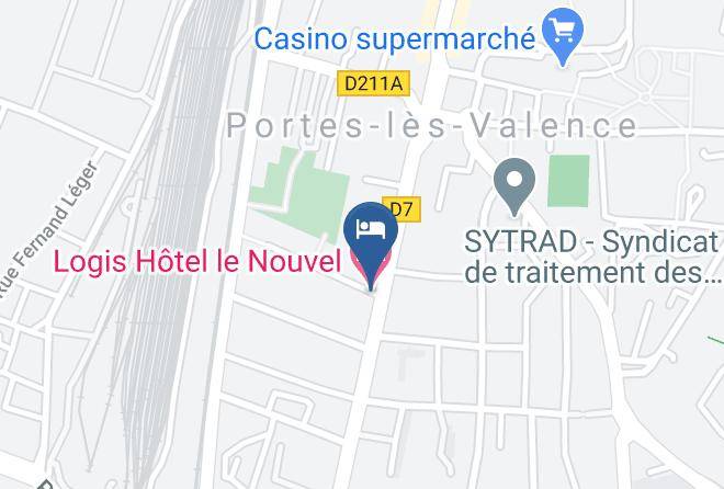 Drome - Logis Hotel Le Nouvel Maps