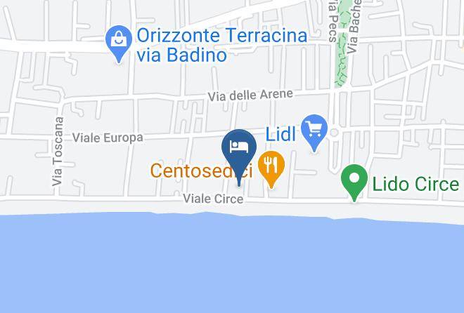 Latina - Hotel Le Onde Maps