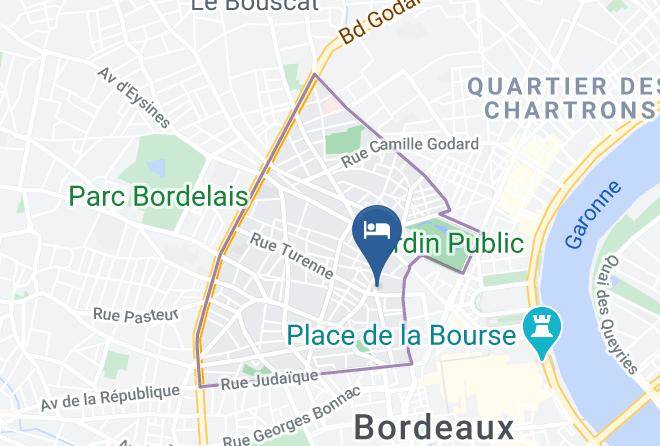 Gironde - Hotel Le Palais Gallien Maps