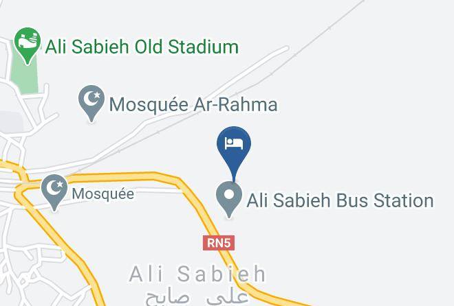 Ali Sabieh - Hotel Le Palmaraie Maps