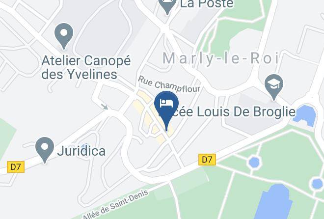 Yvelines - Hotel Le Parc Restaurant Le Gramophone Maps