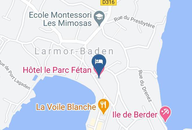 Morbihan - Hotel Le Parc Fetan Maps