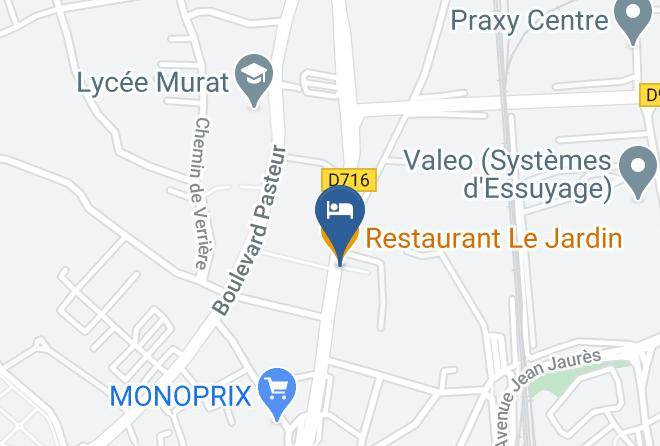 Puy De Dome - The Originals Boutique Hotel Le Pariou Issoire Maps