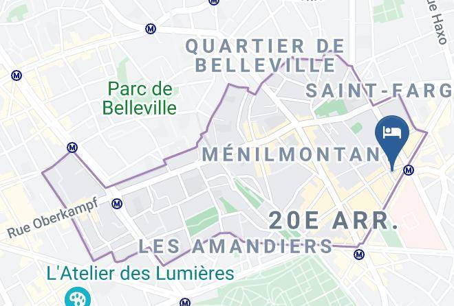 Paris - Hotel Le Paris Vingt Maps