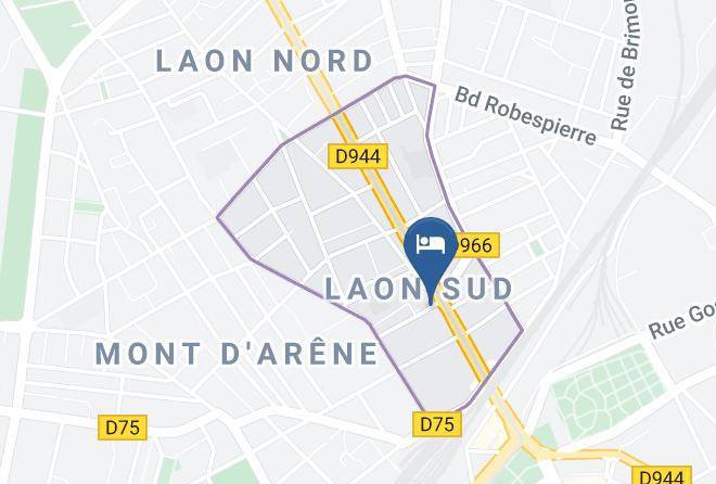 Marne - Hotel Le Parisien Maps