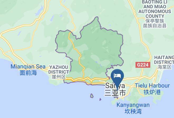 Sanya - Hotel Le Parker International Maps