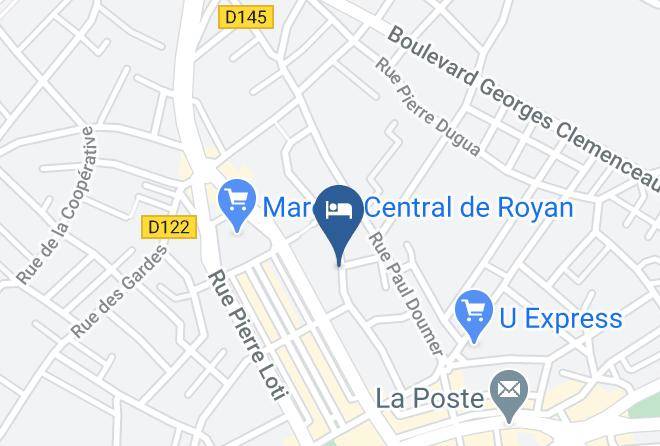 Hotel Le Pasteur Map