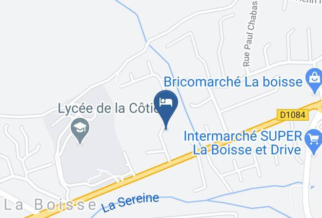 Ain - Hotel Le Petit Casset Maps