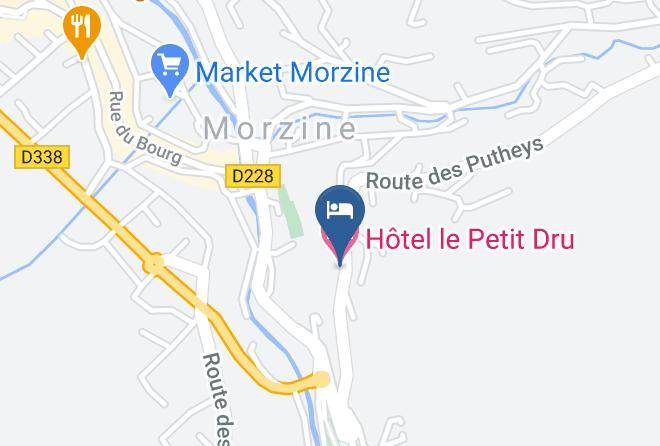 Haute Savoie - Hotel Le Petit Dru Maps