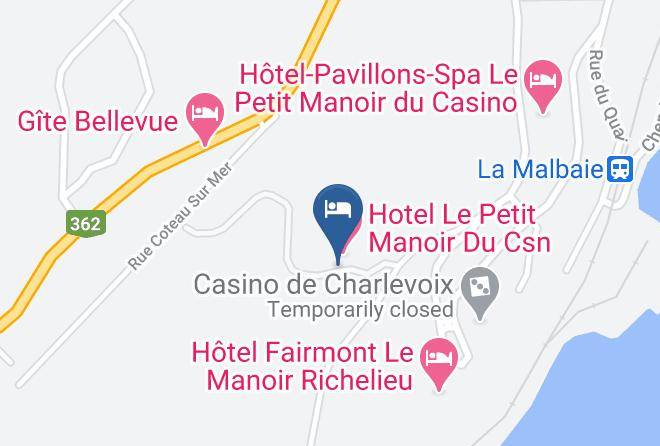 Hotel Le Petit Manoir Du Csn Map