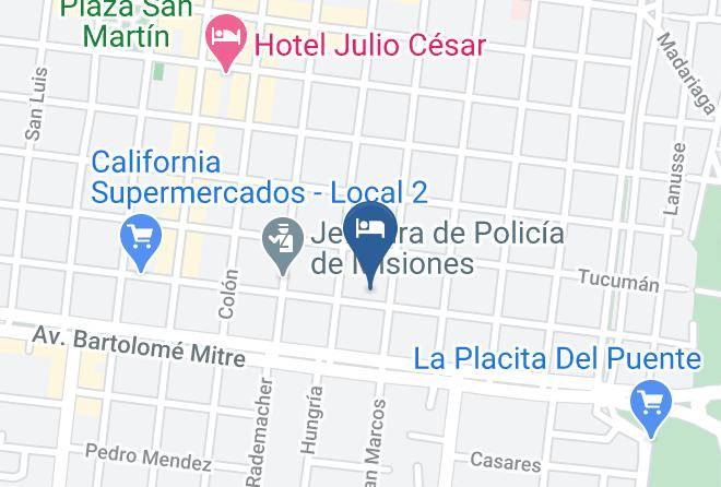 Misiones City - Hotel Le Petit Maps