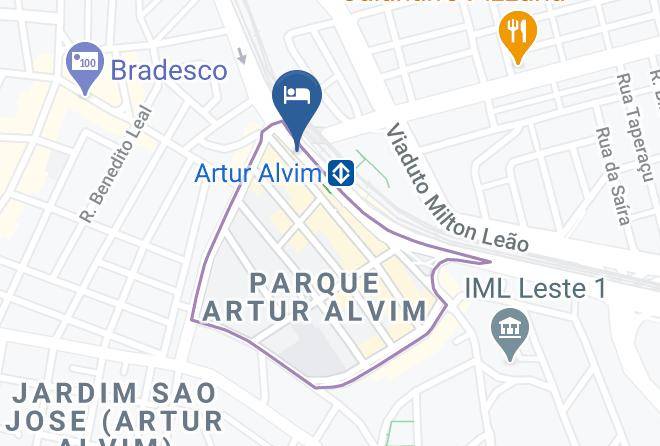 Sao Paulo Artur Alvim - Hotel Le Petit Maps