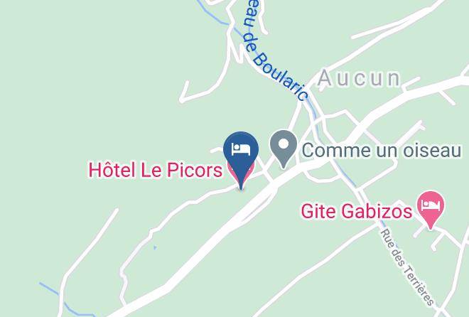 Hautes Pyrenees - Hotel Le Picors Maps