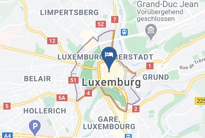 Luxembourg - Hotel Le Place D'armes Maps