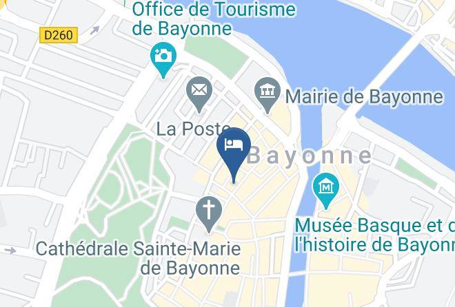Pyrenees Atlantiques - Hotel Le Port Neuf Bar Chez Leon Maps
