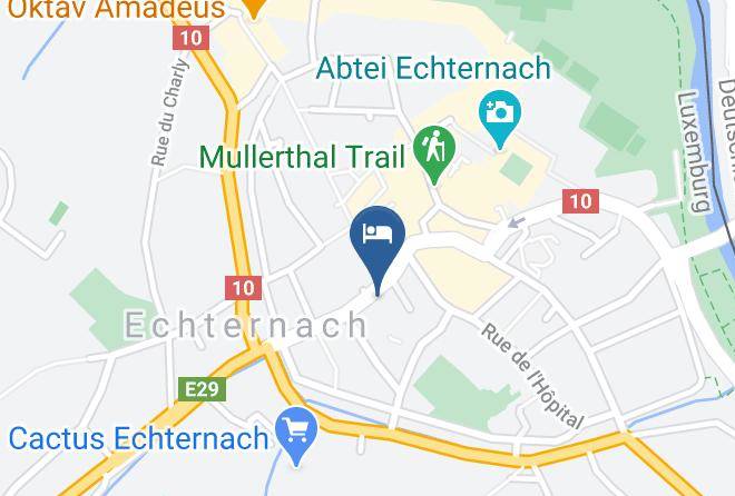 Echternach - Hotel Le Postillon Maps