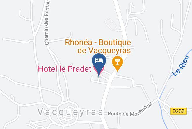 Vaucluse - Hotel Le Pradet Maps
