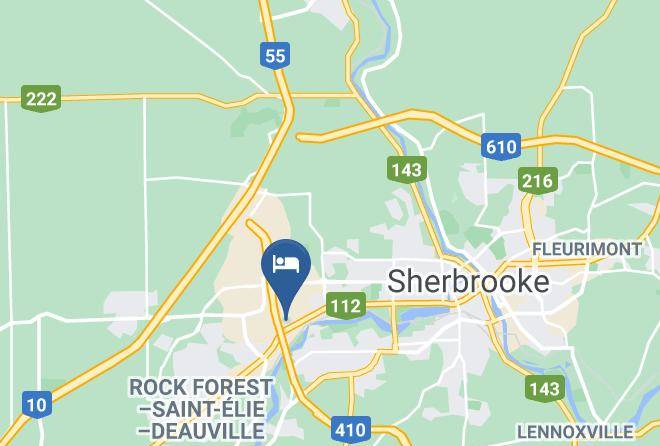 Sherbrooke - Hotel Le President Sherbrooke Maps