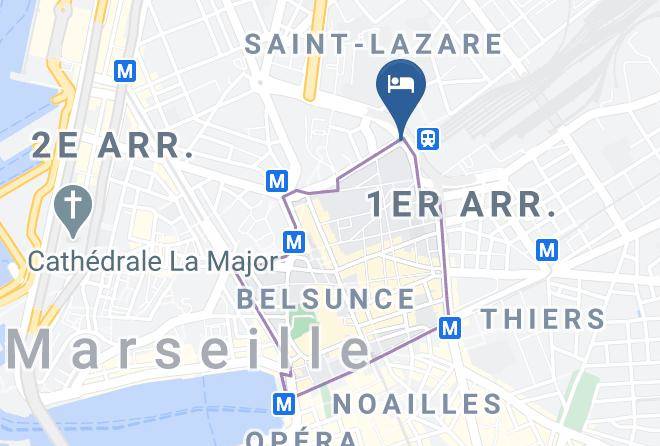 Bouches Du Rhone - Hotel Le Printemps Maps