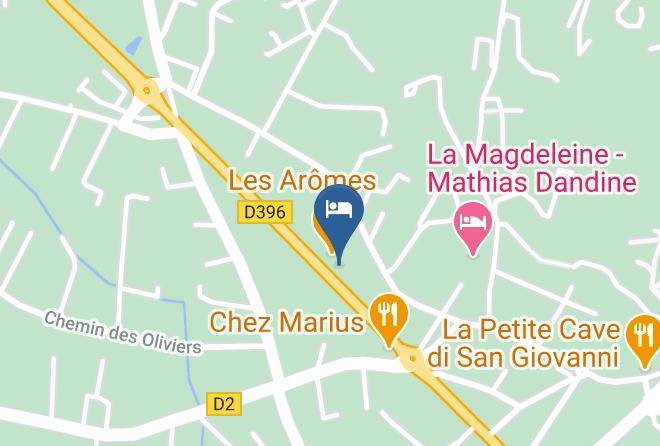 Bouches Du Rhone - Hotel Le Provence Maps