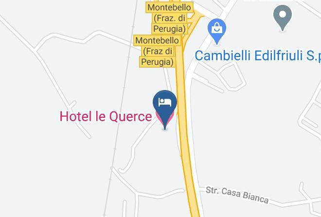 Hotel Le Querce Map