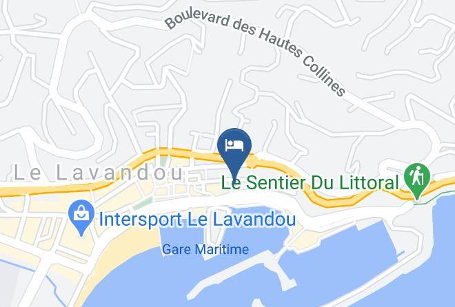 Var - Hotel Le Rabelais Maps