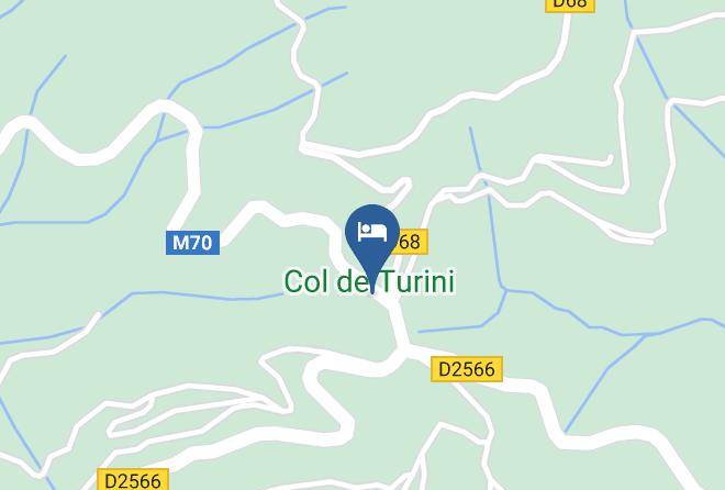 Maritime Alps - Hotel Le Ranch Maps