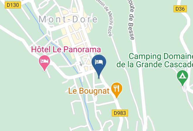 Logis Hotel Le Regis Map