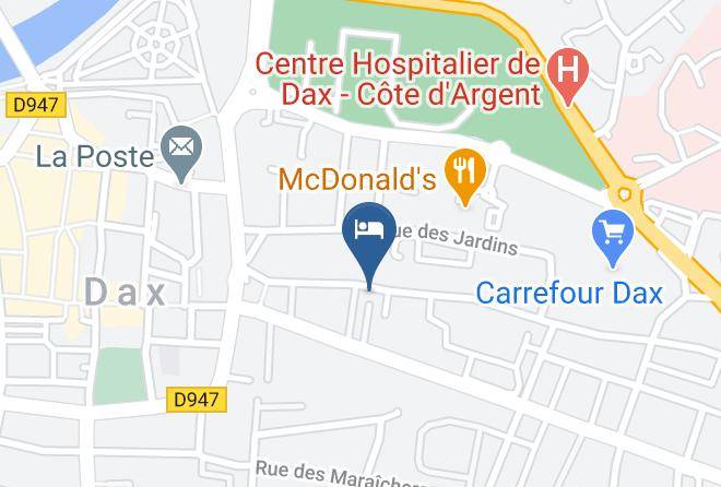 Landes - Hotel Le Relais Maps