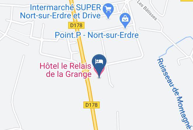 Loire Atlantique - Hotel Le Relais De La Grange Maps