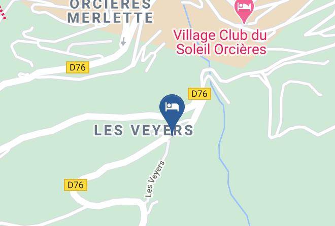 Hautes Alpes - Hotel Le Relais De Merlette Maps