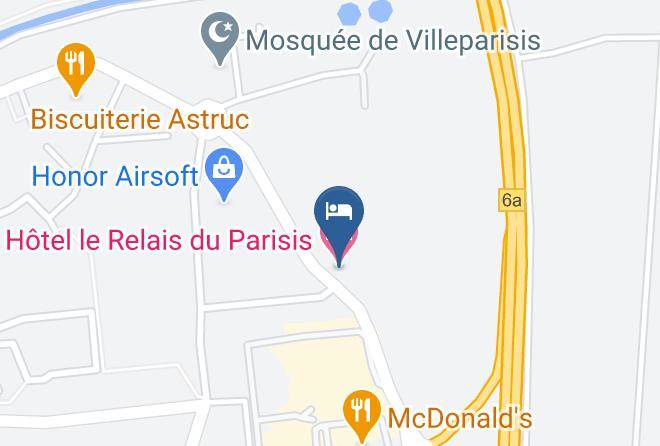 Seine Et Marne - Hotel Le Relais Du Parisis Maps