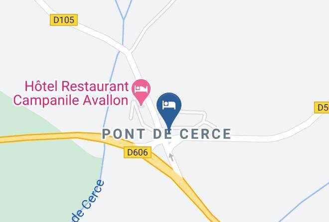 Yonne - Hotel Le Relais Fleuri Maps