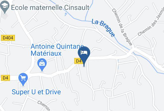Maritime Alps - Hotel Le Relais Gourmand Maps
