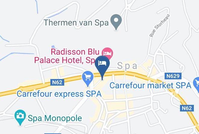 Liege - Hotel Le Relais Maps