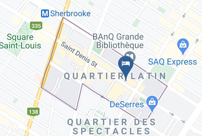 Hotel Le Relais Lyonnais Map